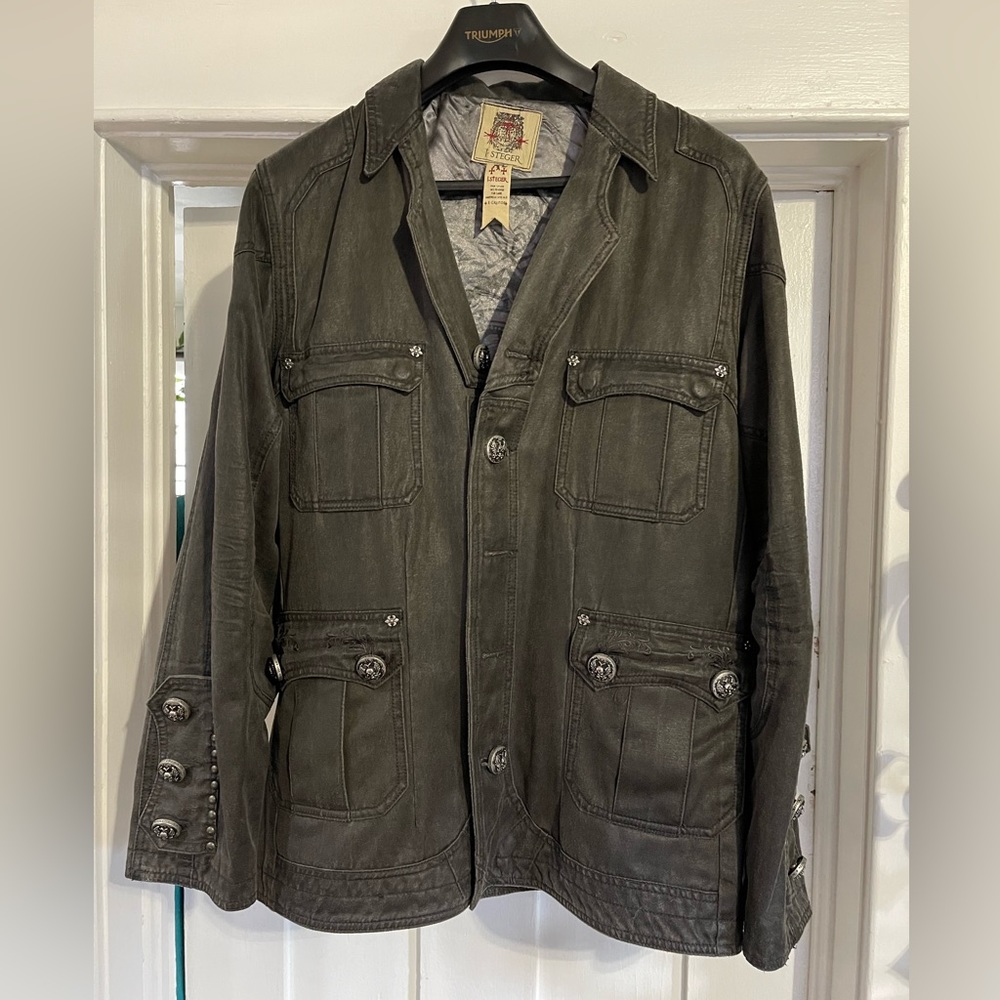J. Steger military style jacket